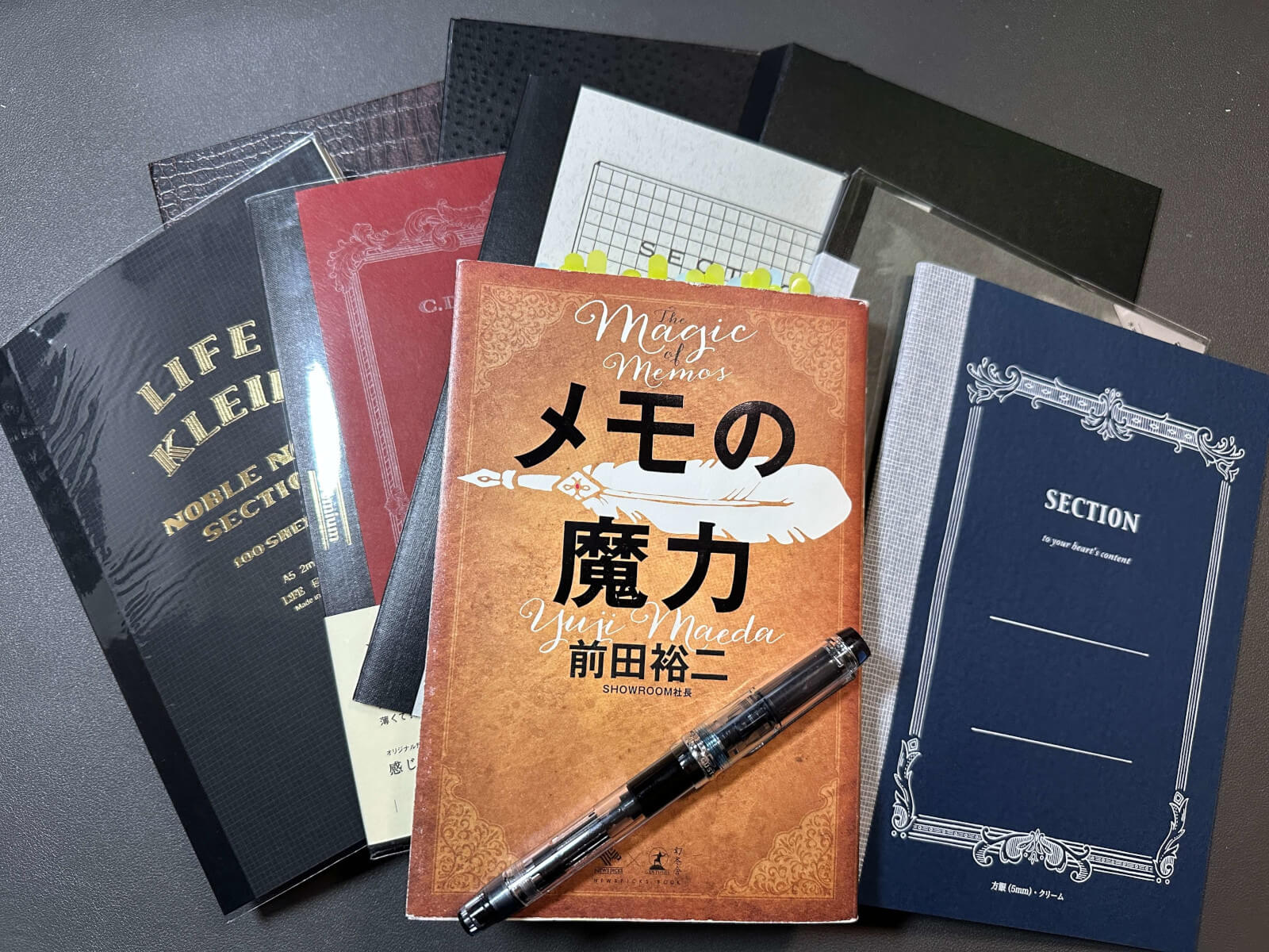 「メモの魔力」に魅せられて、ハードカバーを装着できるA5方眼ノートいろいろを探しました